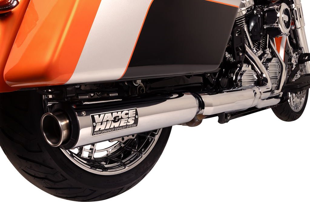 VANCE & HINES Supersport Slip-On Mufflers - Chrome - Touring