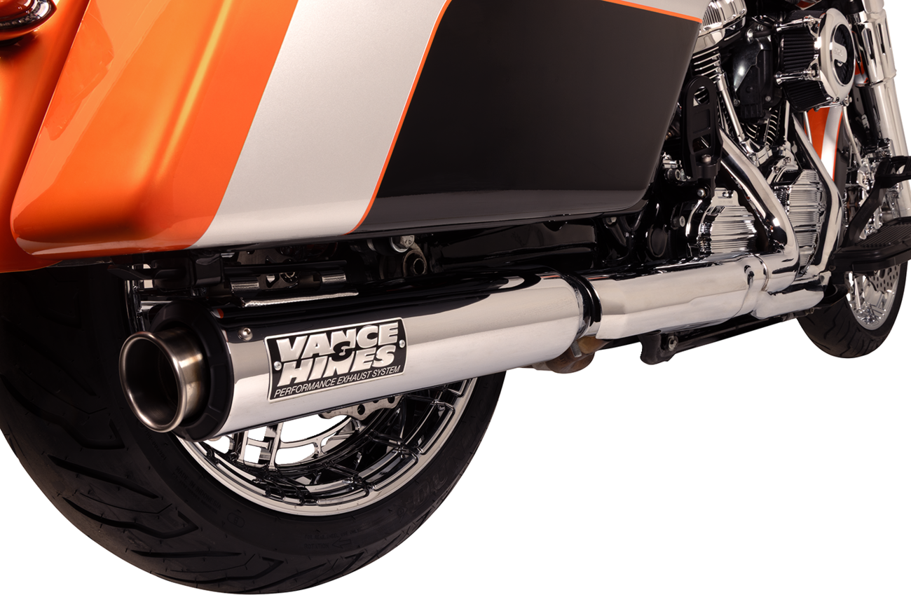 VANCE & HINES Supersport Slip-On Mufflers - Chrome - Touring