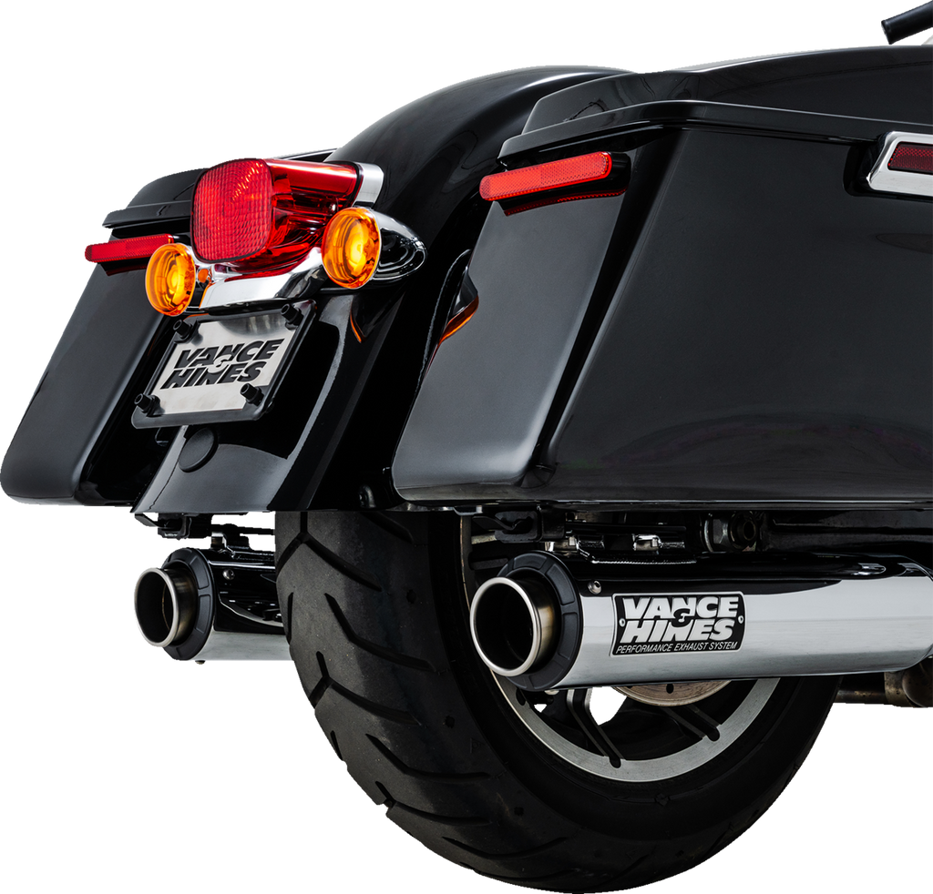 VANCE & HINES Supersport Slip-On Mufflers - Chrome - Touring