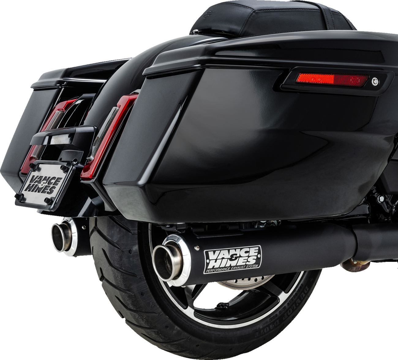 VANCE & HINES Supersport Slip-On Mufflers - Black - Touring