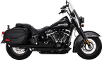 VANCE & HINES Twin Slash Slip-On Mufflers - PCX™ - Black
