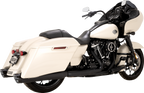 VANCE & HINES Razorback 450 Slip-On Mufflers - Black - M8 Bagger