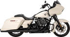 VANCE & HINES Razorback 450 Slip-On Mufflers - Black - M8 Bagger