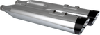 VANCE & HINES Razorback 450 Slip-On Mufflers - Chrome - M8 Bagger