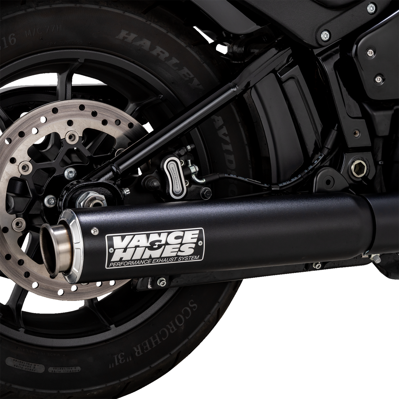 VANCE & HINES Supersport Slip-On Muffler - Black