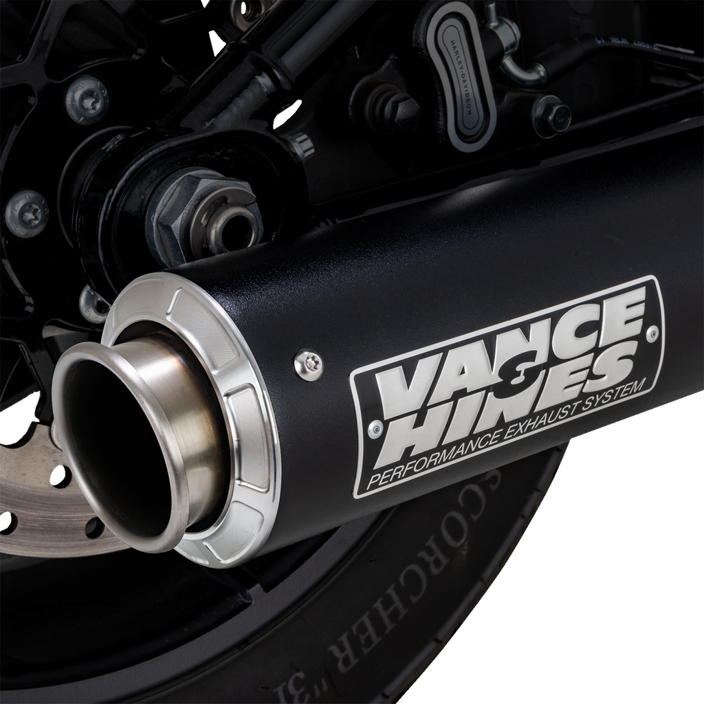 VANCE & HINES Supersport Slip-On Muffler - Black