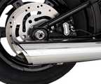 VANCE & HINES Twin Slash Slip-On Muffler - Chrome - Softail