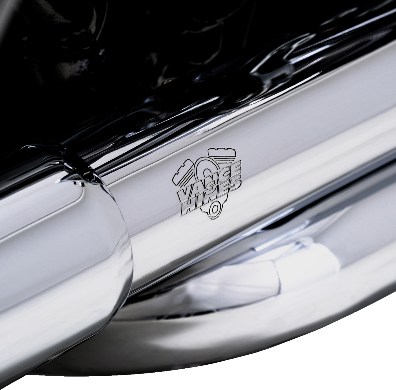 VANCE & HINES Dresser Duals PCX™ Head Pipe - Chrome