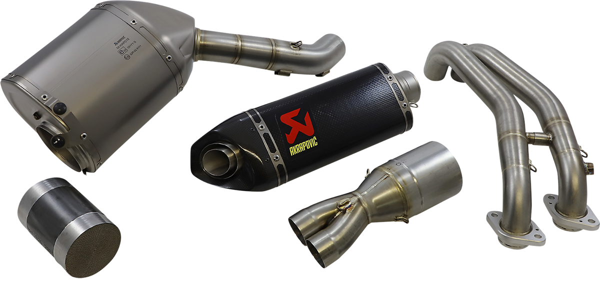 Racing Line Complete Exhaust - Carbon Fiber (1)