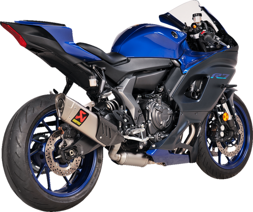 Racing Line Exhaust System - Titanium - Yamaha R7 (1)
