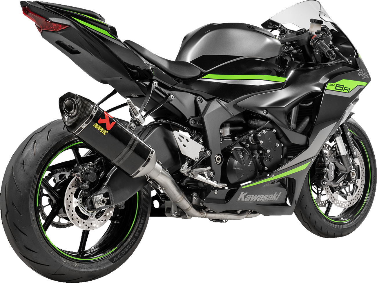 Racing Line Exhaust System - Carbon - Kawasaki ZX-6R (1)