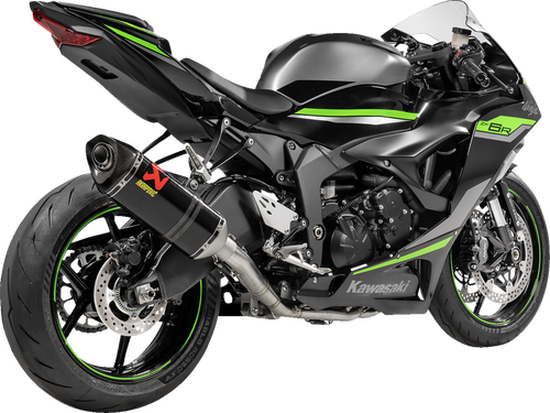 Racing Line Exhaust System - Carbon - Kawasaki ZX-6R (1)