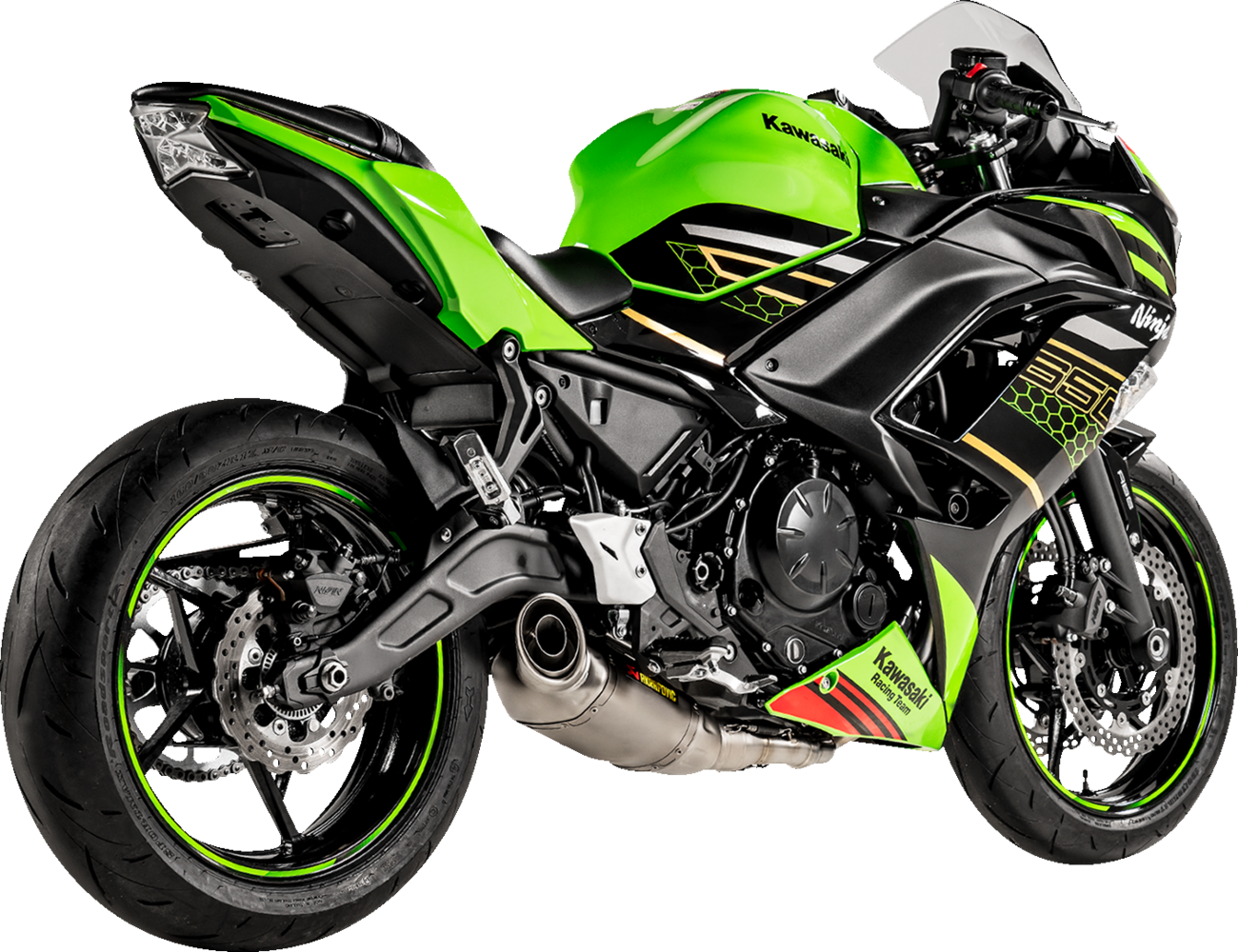 Racing Line Exhaust System - Titanium - Kawasaki Ninja 650 (1)