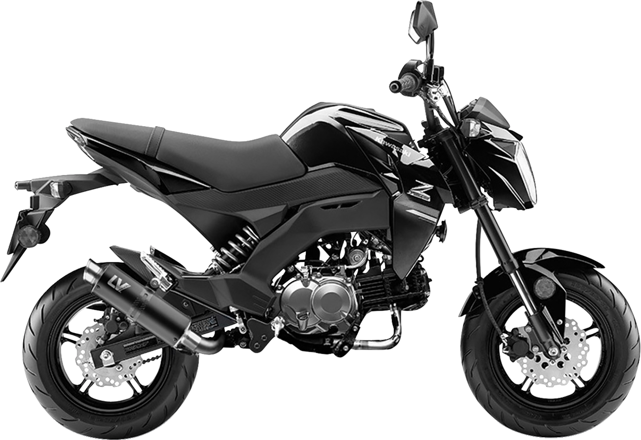 GP Corsa Exhaust System - Black Edition - Z 125 (1)