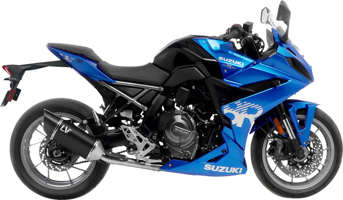 LV-14 R Exhaust System - 2-into-1 - Black Edition - GSX-8RS (1)