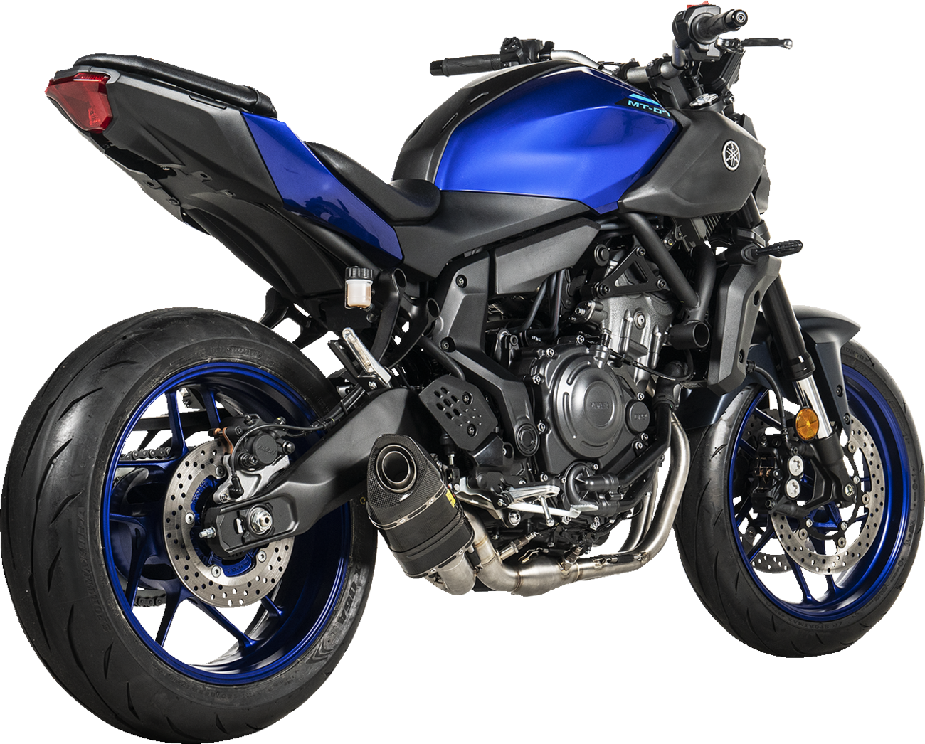Racing Line Exhaust System - Carbon Fiber - Yamaha MT-07 (1)