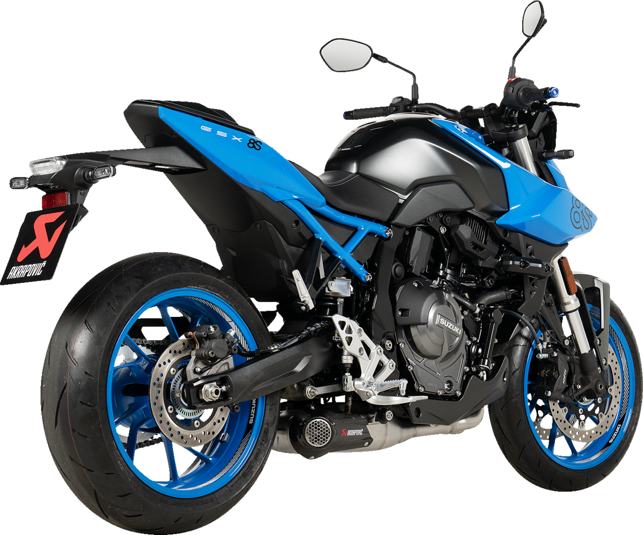 Racing Line Exhaust System - Stainless Steel - Suzuki GSX-8S & GSX-8R (1)