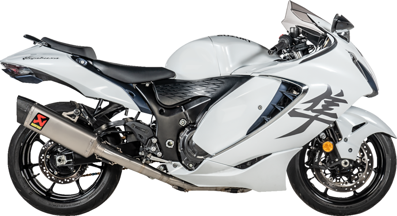 Racing Line Exhaust System - Titanium - Suzuki Hayabusa (1)