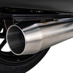 VANCE & HINES 2-into-1 Gaslighter Exhaust System with Heat Shields - M8 Touring - Brushed