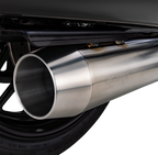 VANCE & HINES 2-into-1 Gaslighter Exhaust System without Heat Shields - M8 Touring - Brushed