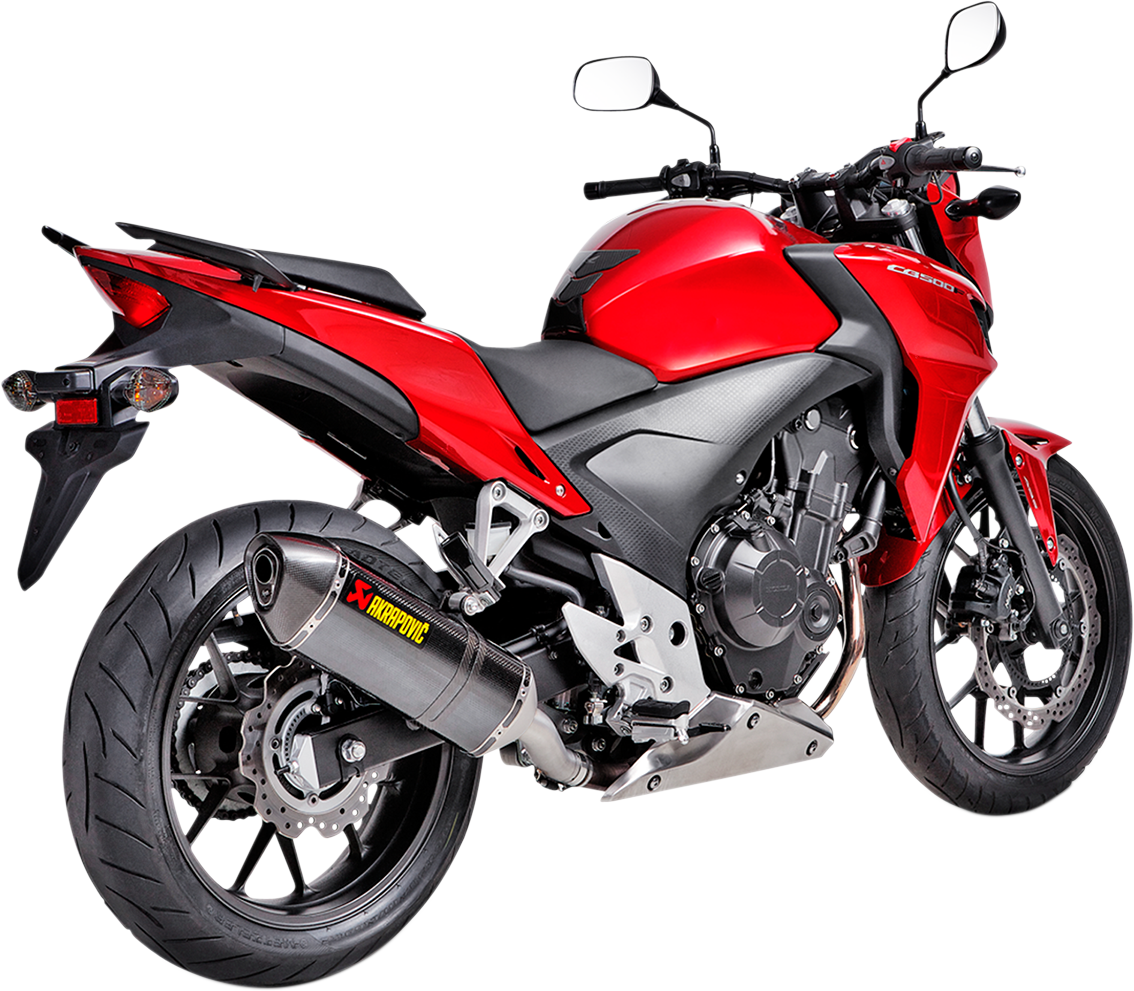 Slip-On Line Muffler - Carbon Fiber (1)
