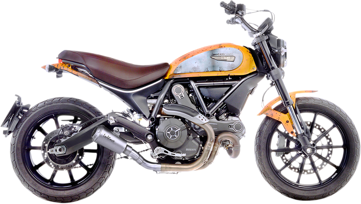 Stainless Steel LV-10 Muffler for Scrambler (1)