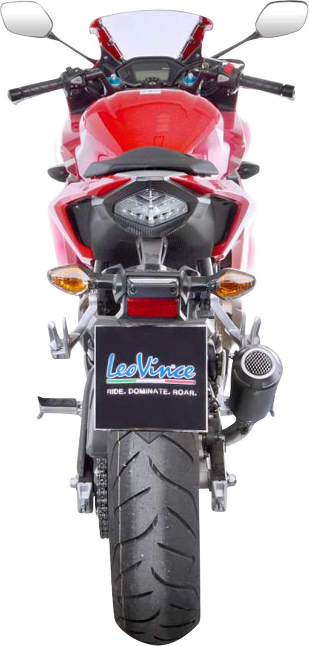 LEOVINCE LV-10 Muffler - Black