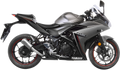 LV-10 Slip-On Muffler - YZF-R3 - Stainless Steel (1)