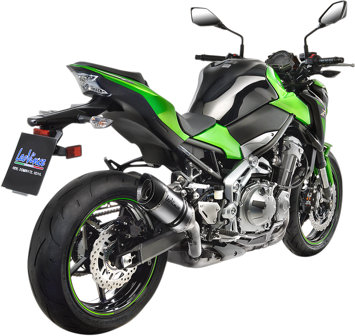 LV Pro Muffler for Z900 - Stainless Steel (1)
