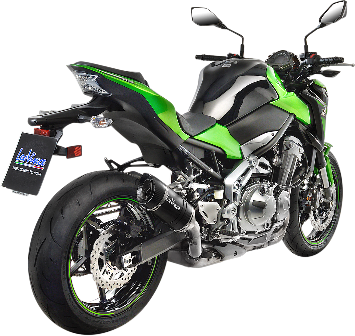 LV Pro Muffler for Z900 - Carbon Fiber (1)