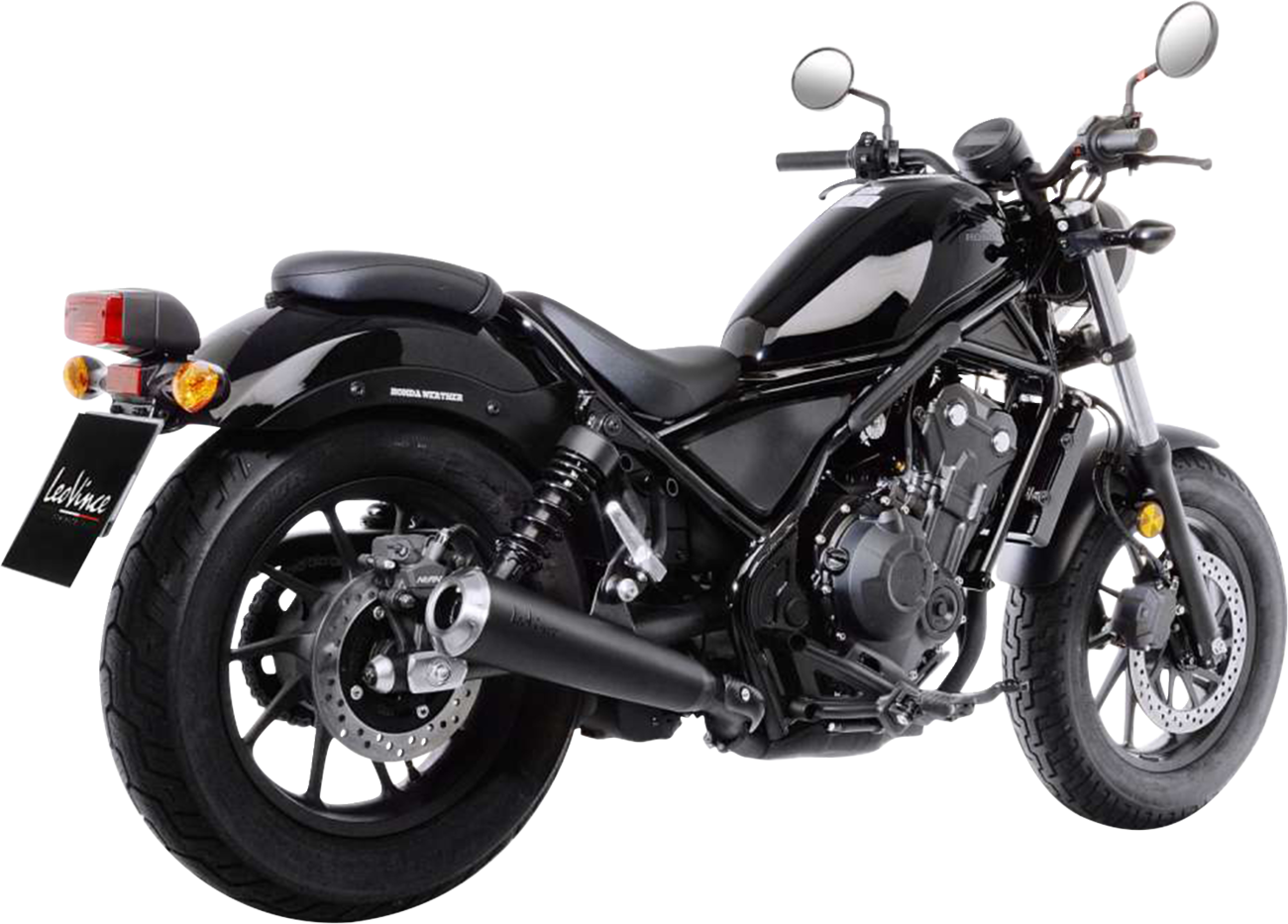 LEOVINCE Classic Racer Slip-On Muffler - Rebel 300/500