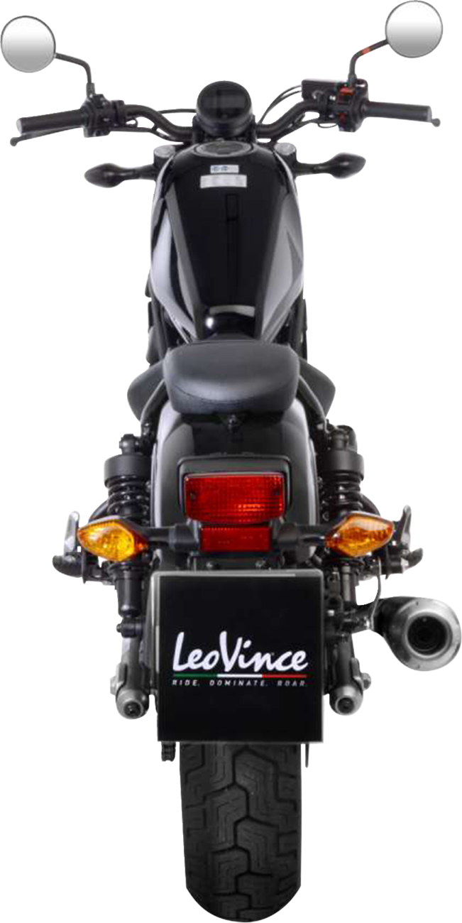 LEOVINCE Classic Racer Slip-On Muffler - Rebel 300/500