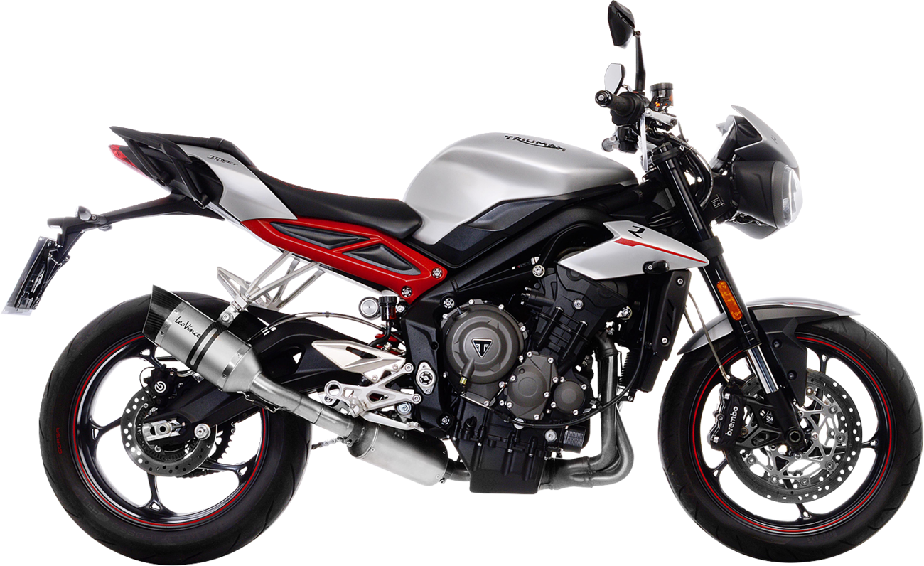 LV Pro Muffler - Stainless Steel - Street Triple 765 (1)