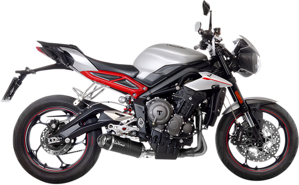 LV One Evo Muffler - Carbon Fiber - Street Triple 765 (1)