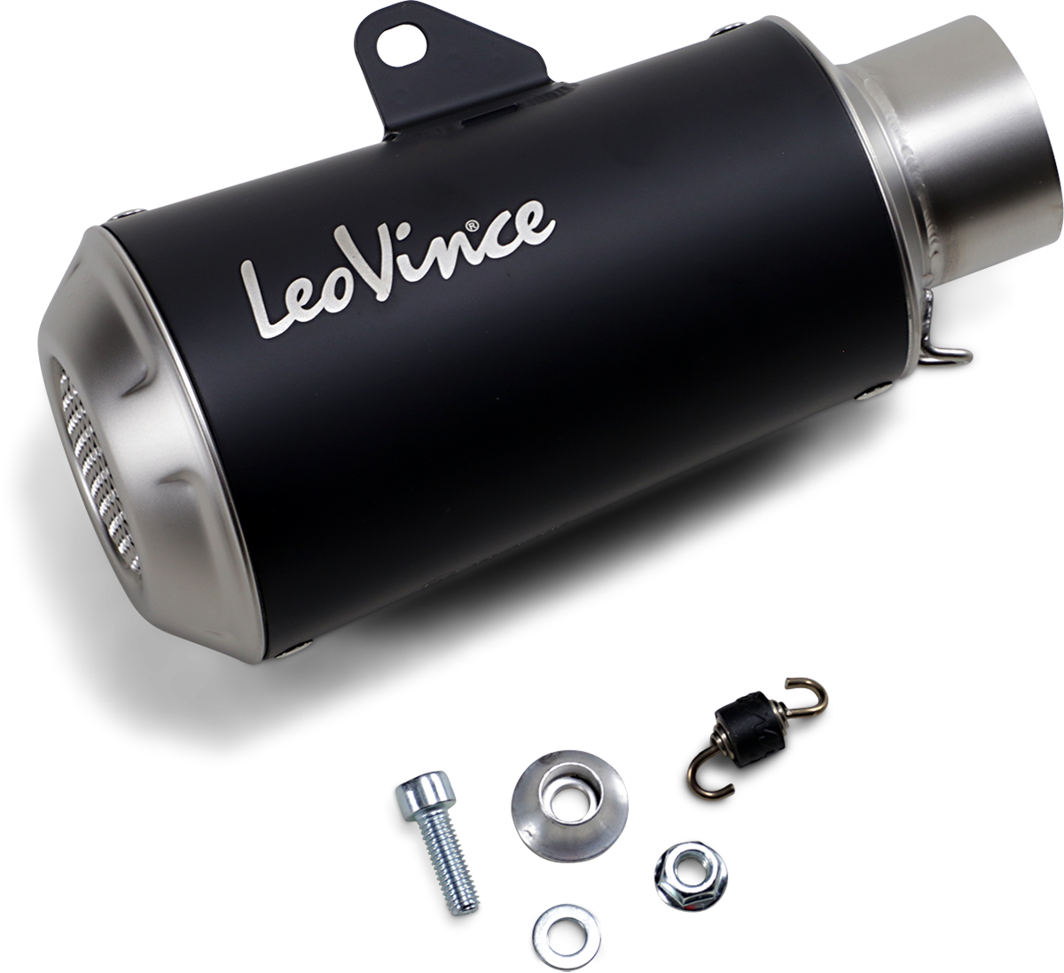 54mm Universal LV-10 Slip-On Muffler - Black Edition (1)