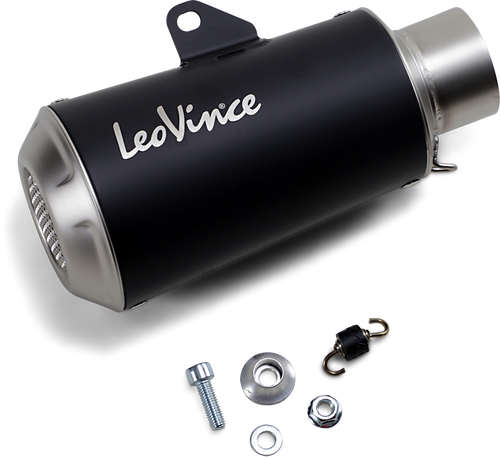 54mm Universal LV-10 Slip-On Muffler - Black Edition (1)