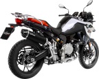LEOVINCE Nero Slip-On Muffler - Black - Stainless Steel