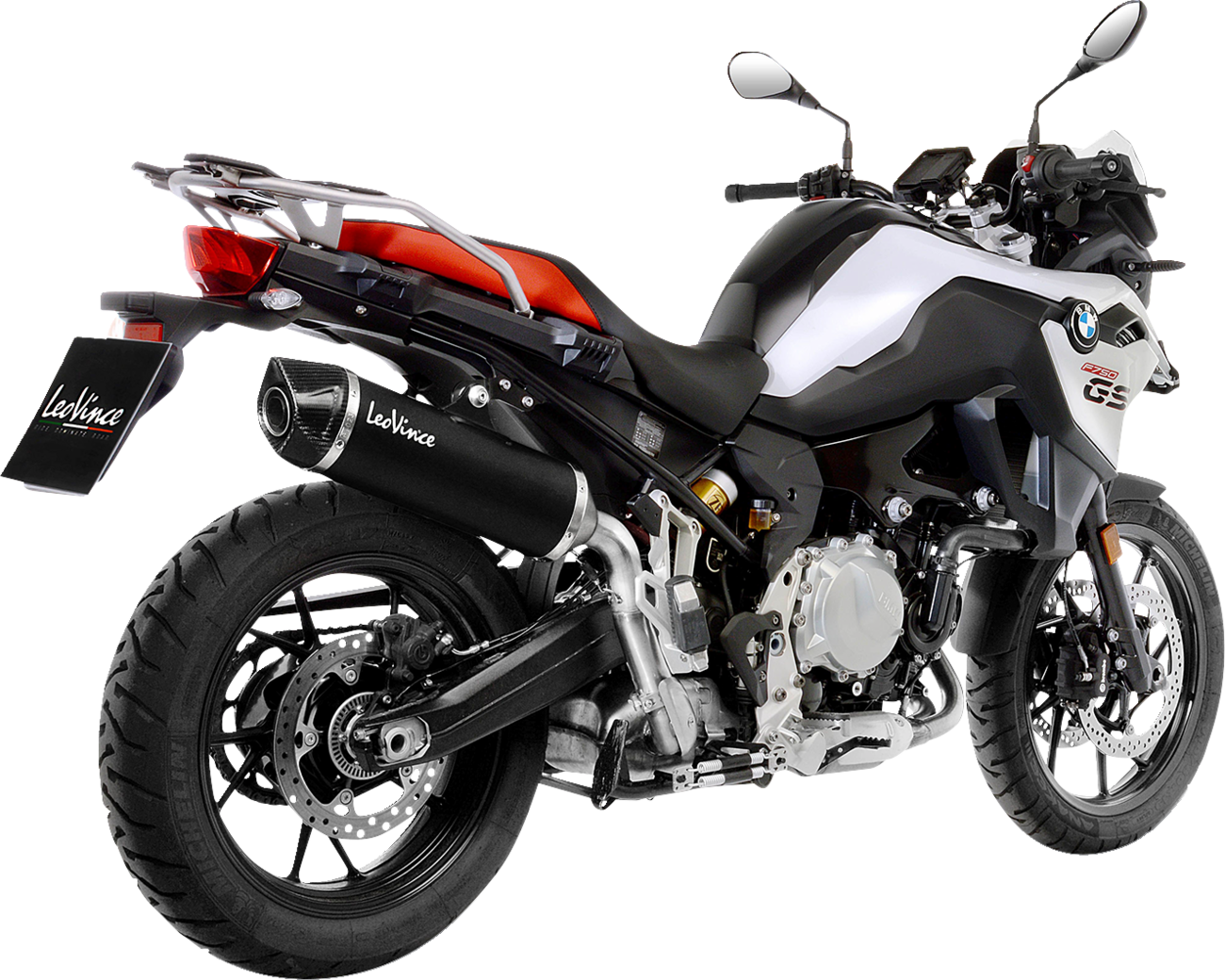 LEOVINCE Nero Slip-On Muffler - Black - Stainless Steel