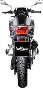 LEOVINCE Nero Slip-On Muffler - Black - Stainless Steel
