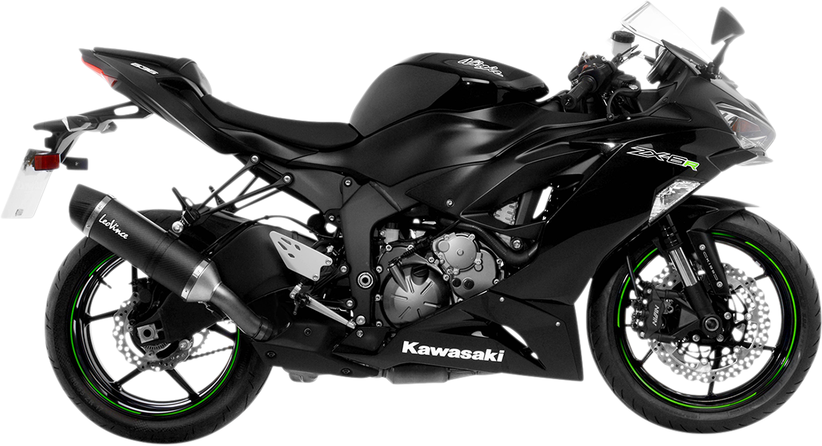 LV One Evo Slip-On Muffler - Carbon Fiber - ZX-6R (1)