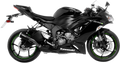 ZX-6R Black LV-10 Muffler (1)