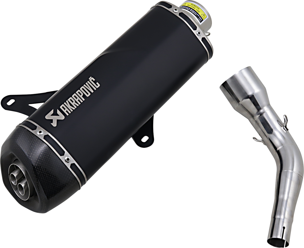 Muffler - Black - Stainless Steel - GTS/GTV (1)