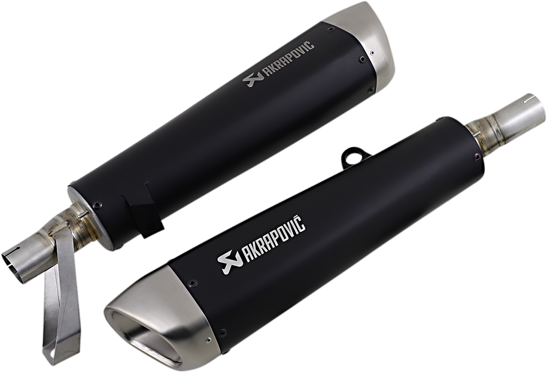 Street Twin Mufflers - Titanium (1)