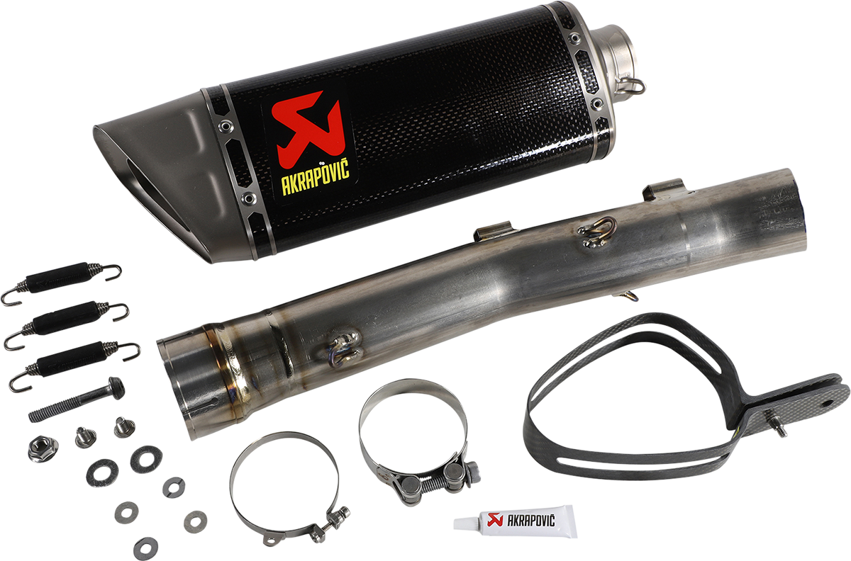 Muffler - Titanium/Carbon Fiber (1)