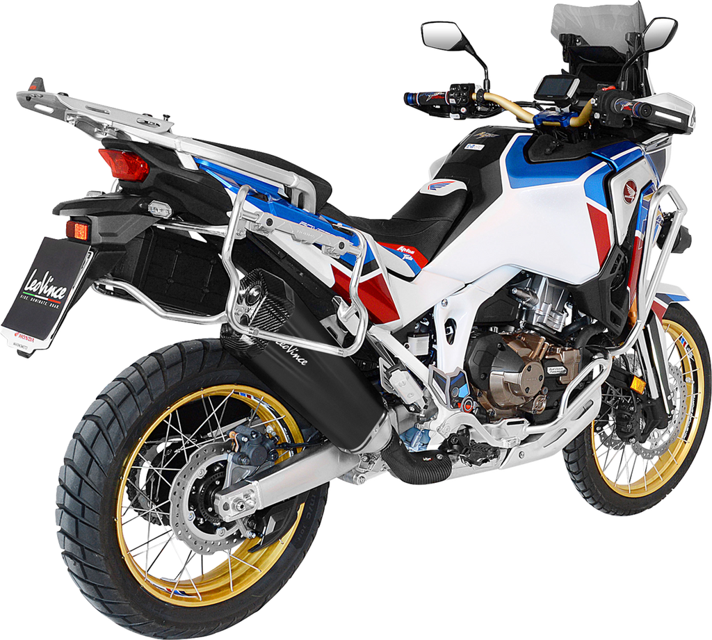 LEOVINCE LV-12 Black Edition Slip-On Muffler - CRF1100L