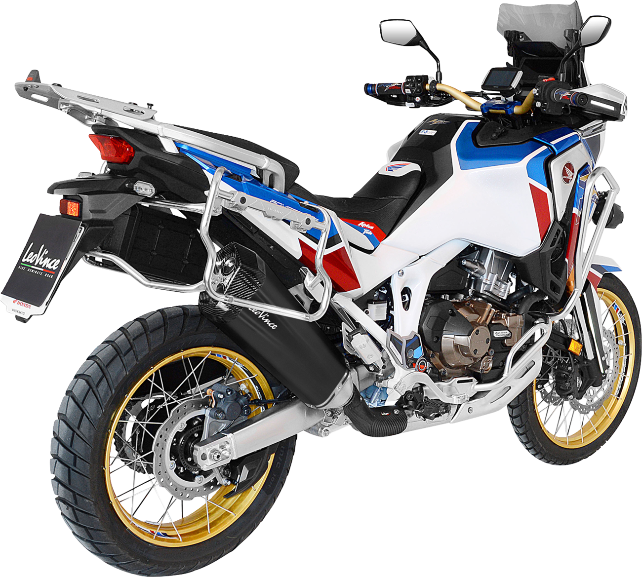 LEOVINCE LV-12 Black Edition Slip-On Muffler - CRF1100L
