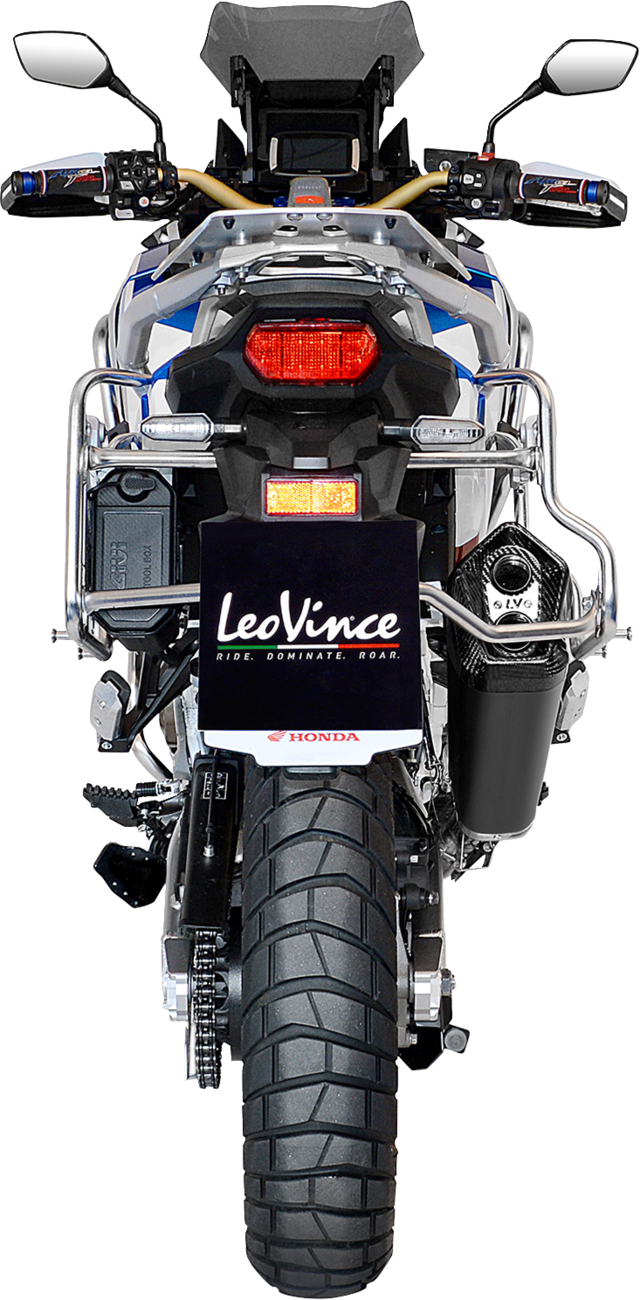 LEOVINCE LV-12 Black Edition Slip-On Muffler - CRF1100L
