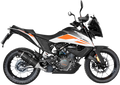LEOVINCE LV One Evo Slip-On Muffler - Black - 390 Adventure
