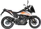 LEOVINCE LV One Evo Slip-On Muffler - Black - 390 Adventure