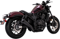VANCE & HINES Upsweep Slip-On Muffler - Black - Rebel 1100